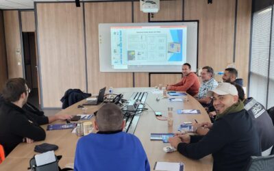 Techniciens nouvellement formés chez Salti
