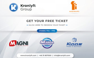 Welcome to MaskinExpo 2019 in Stockholm, Sweden